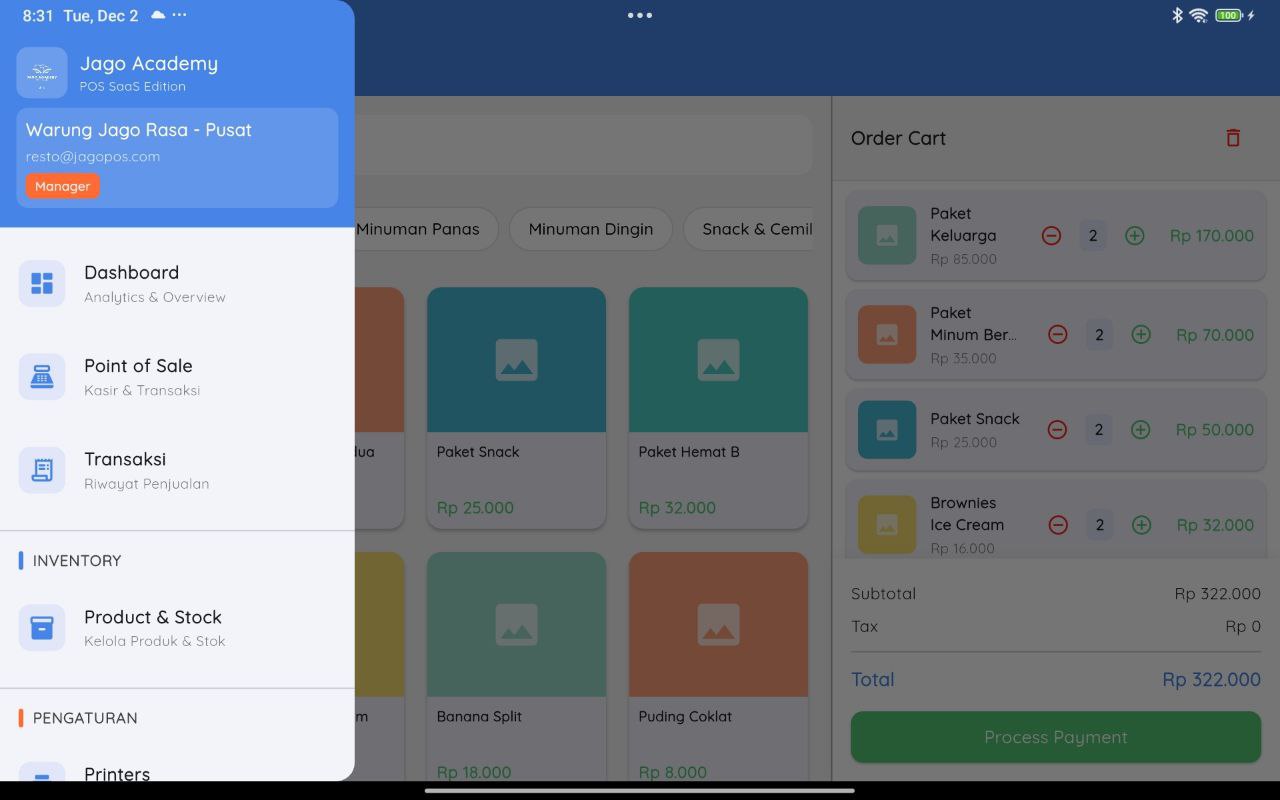 Screenshot POS SaaS 4
